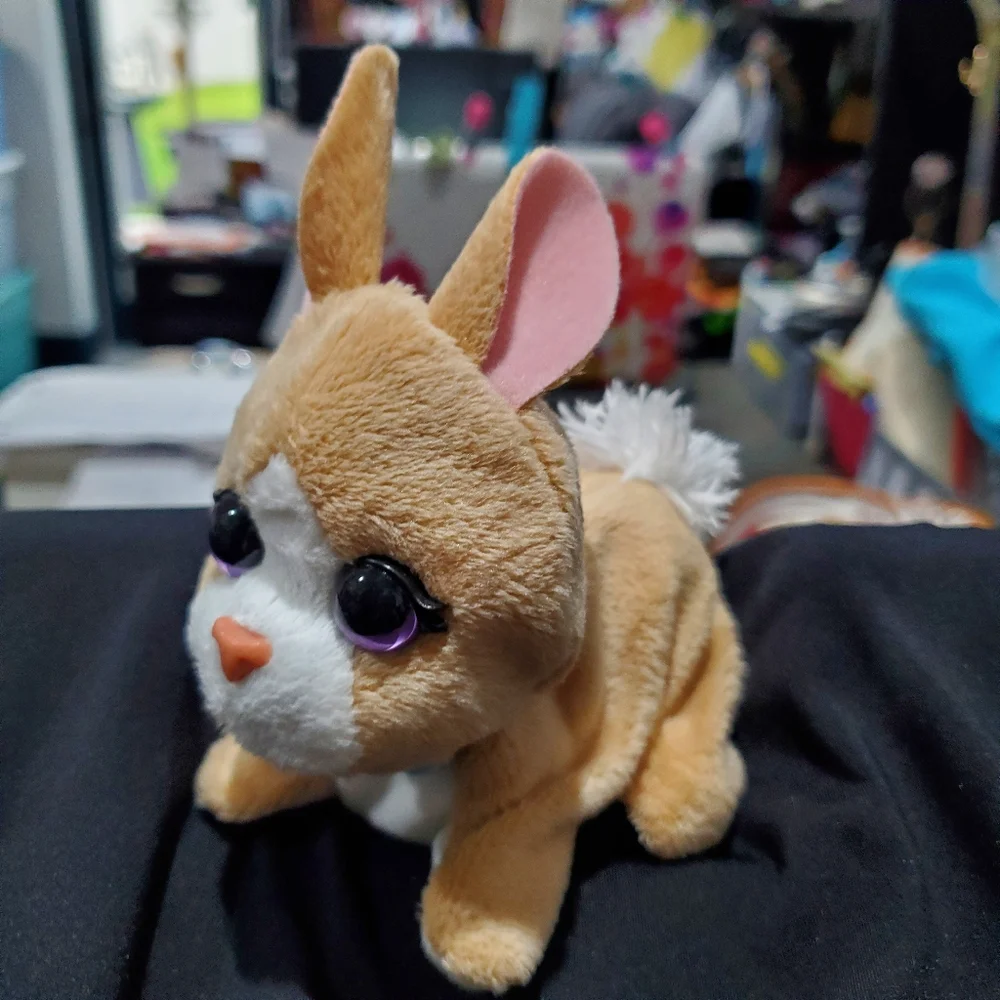 Fur Real Friends Interactive Bunny Rabbit Plush Stuffed Animal Toy Hasbro